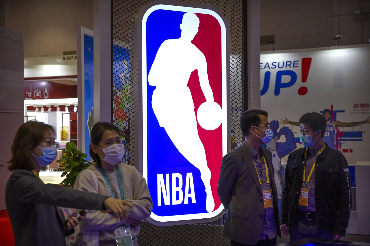 NBA logo (ilustratīvs attēls)