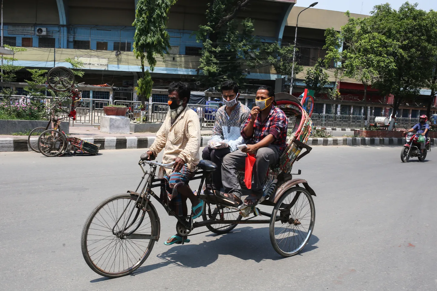 Dhaka tänavatel.