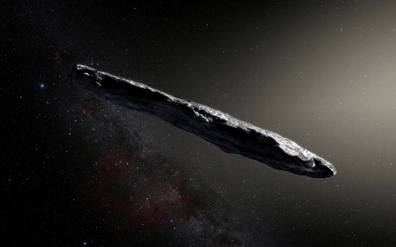 NASA teadlased leidsid 2017 kummalise tähtedevahelise objekti, millele anti nimeks Omuamua. Nüüd arvatakse, et tegemist võib olla maaväliste olendite emalaevaga
