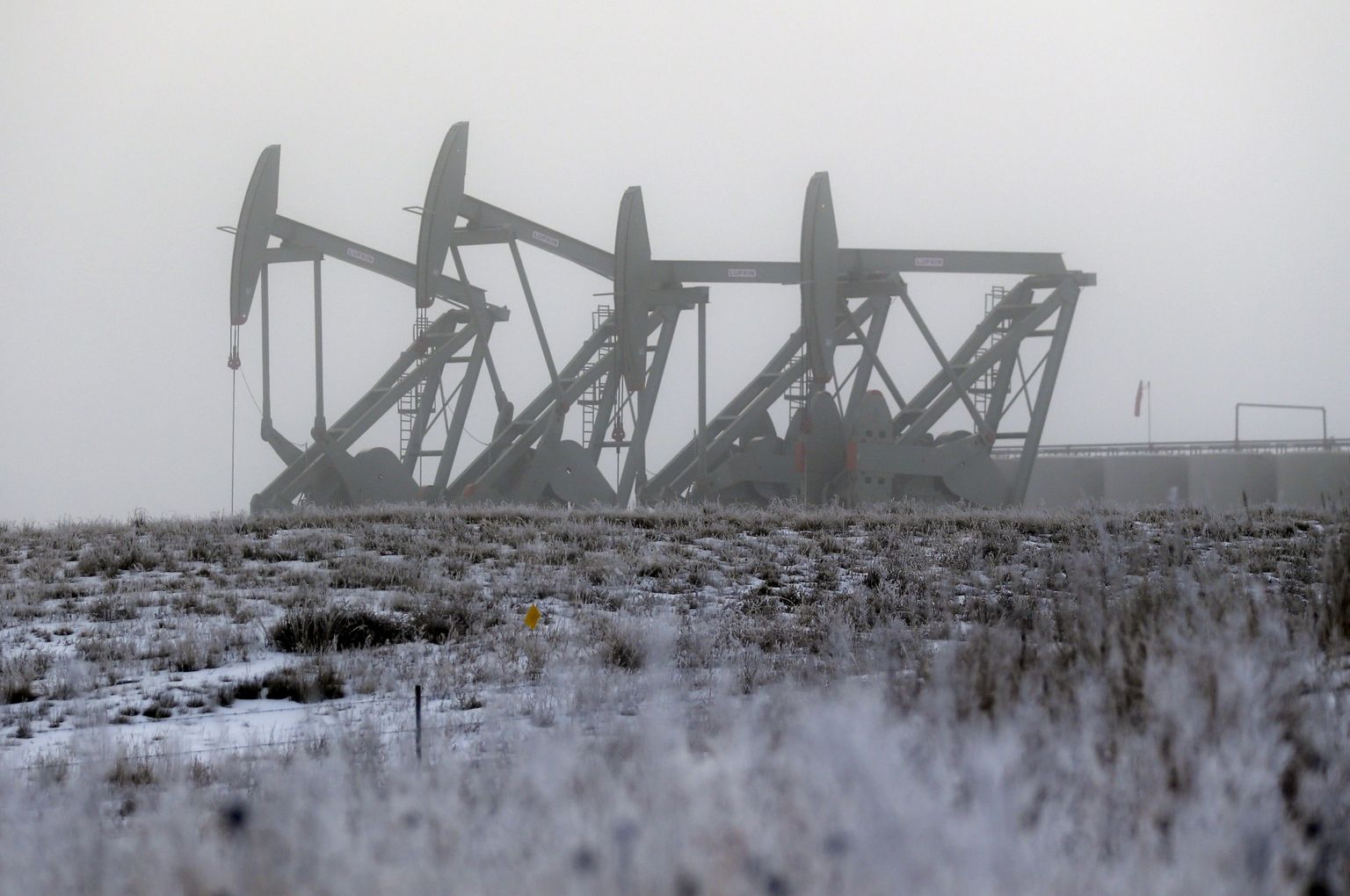 Nafta tootmine Põhja-Dakotas.