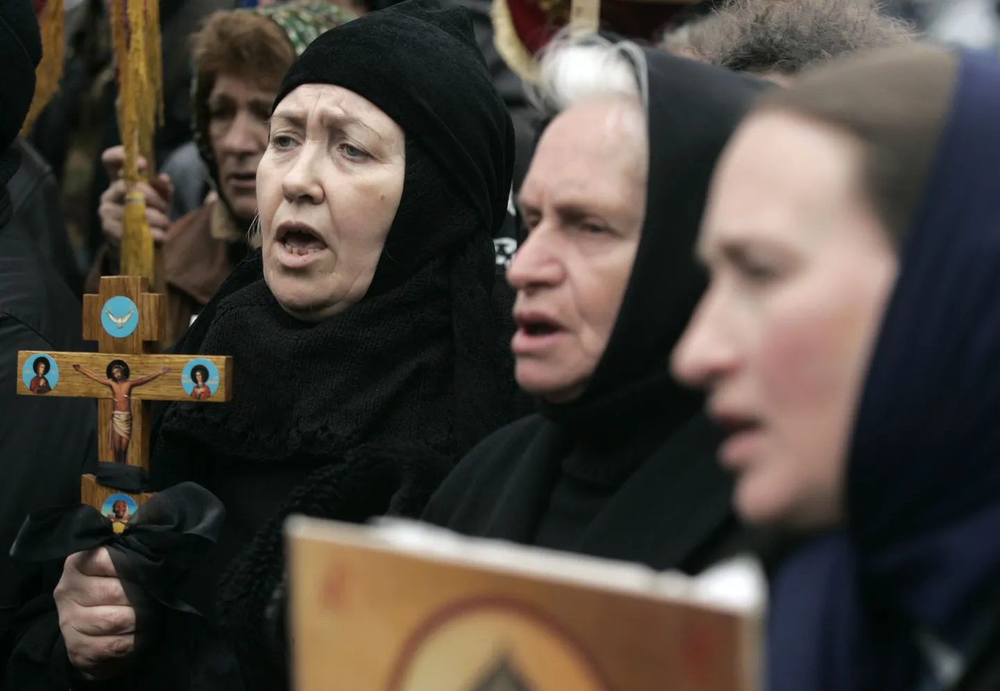 Ukrainas ilmus tehase müürile Jeesuse kujutis