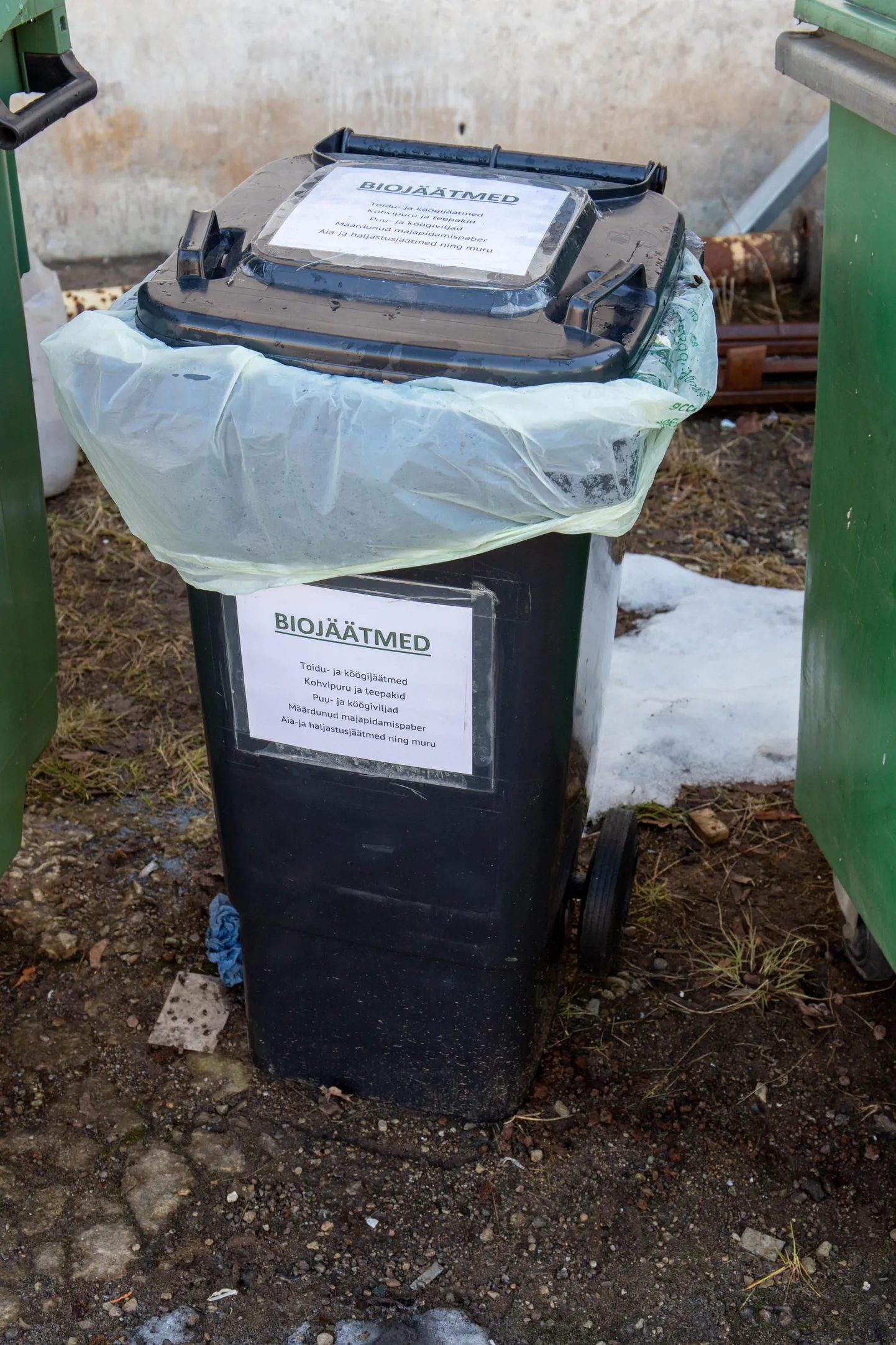 Pärnu 16MAR2023 Prügi sorteerimine, biojäätmed, Ivar Kaldasaun