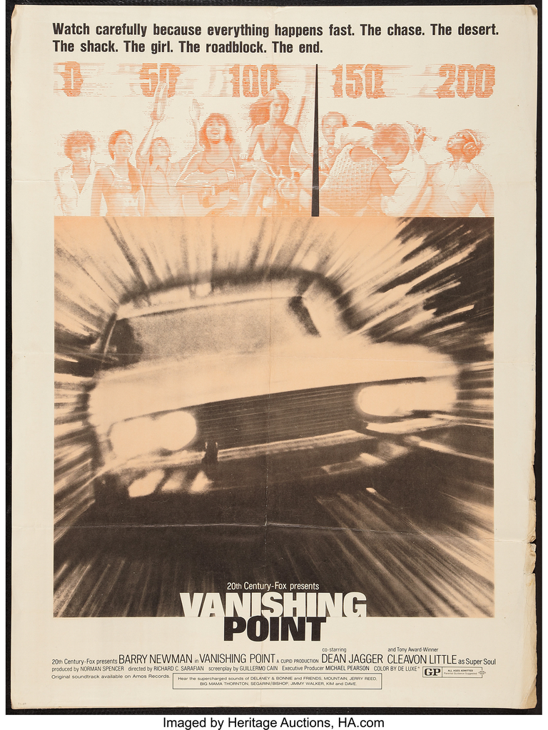 Märuli «Vanishing Point» plakat