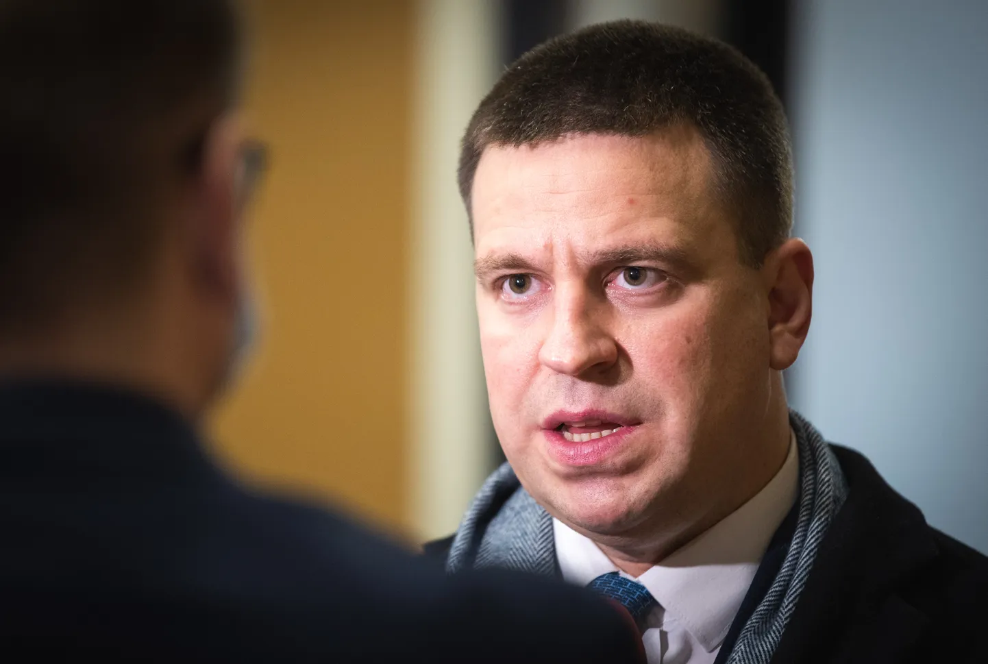 Jüri Ratas riigikogus.