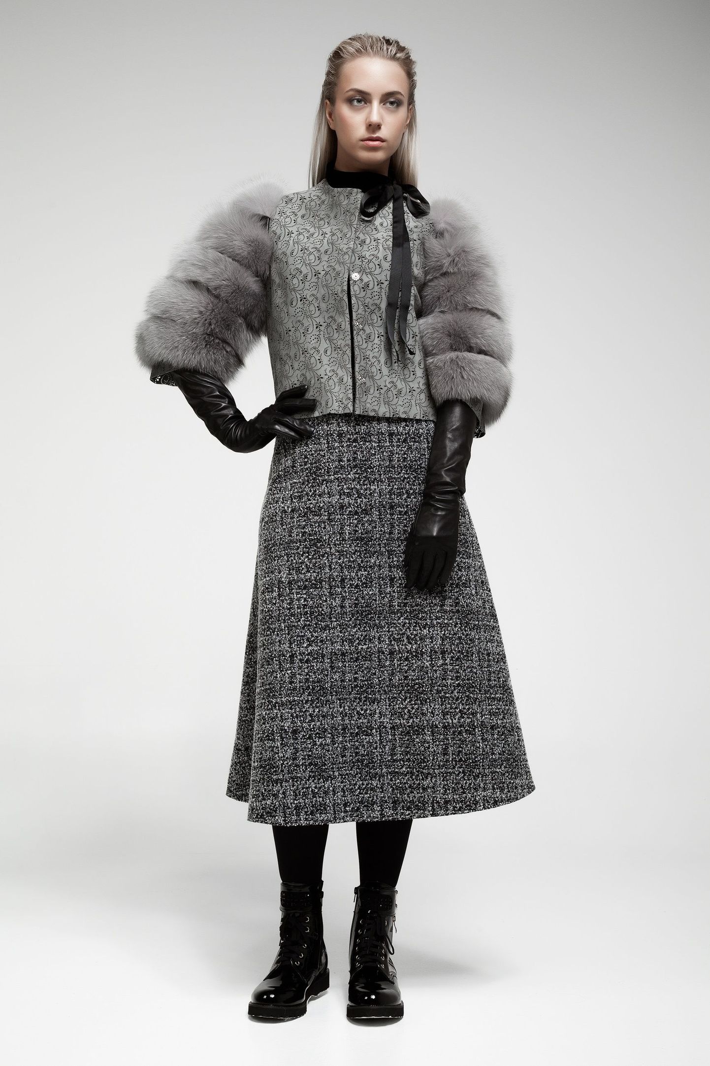 Пальто из осенне-зимней коллекции Дианы Денисовой.