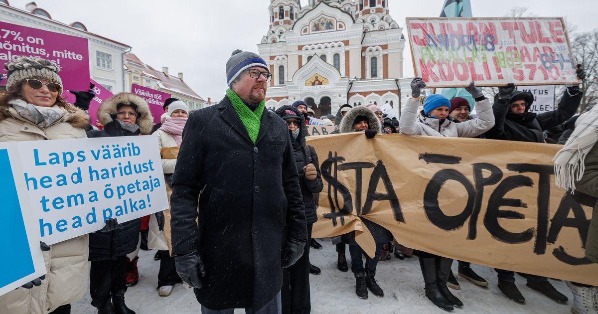 OTSUS LANGETATUD ⟩ Reemo Voltri: õpetajad on sunnitud Eesti hariduse kaitseks edasi streikima (14)