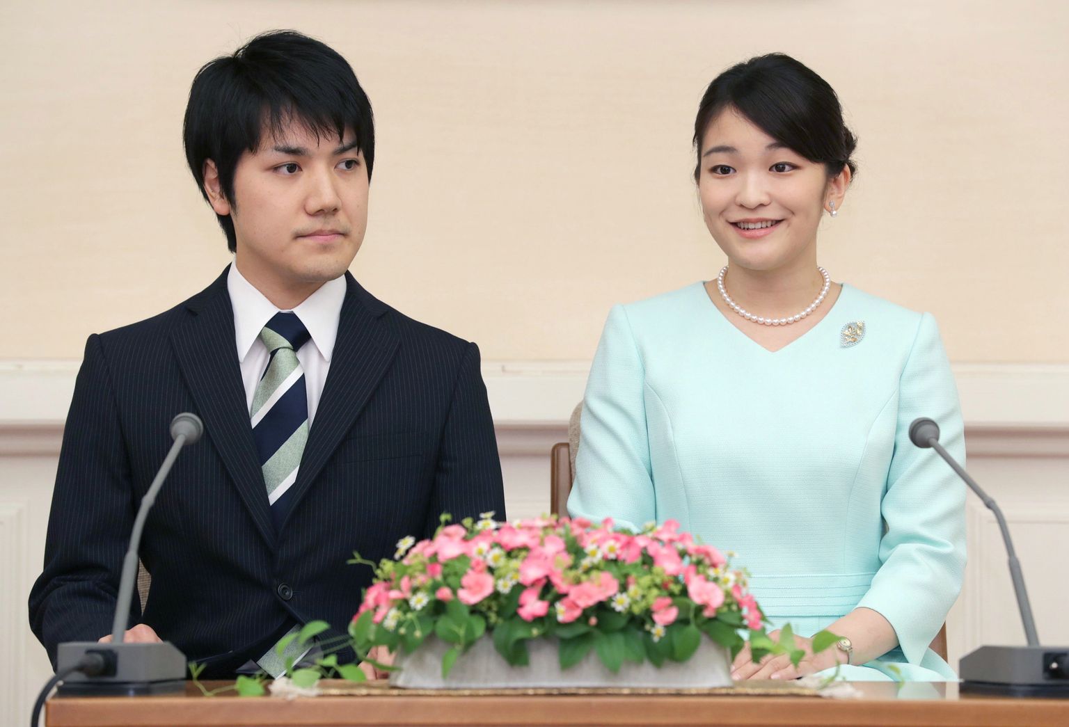 Kei Kumuro un Japānas princese Mako
