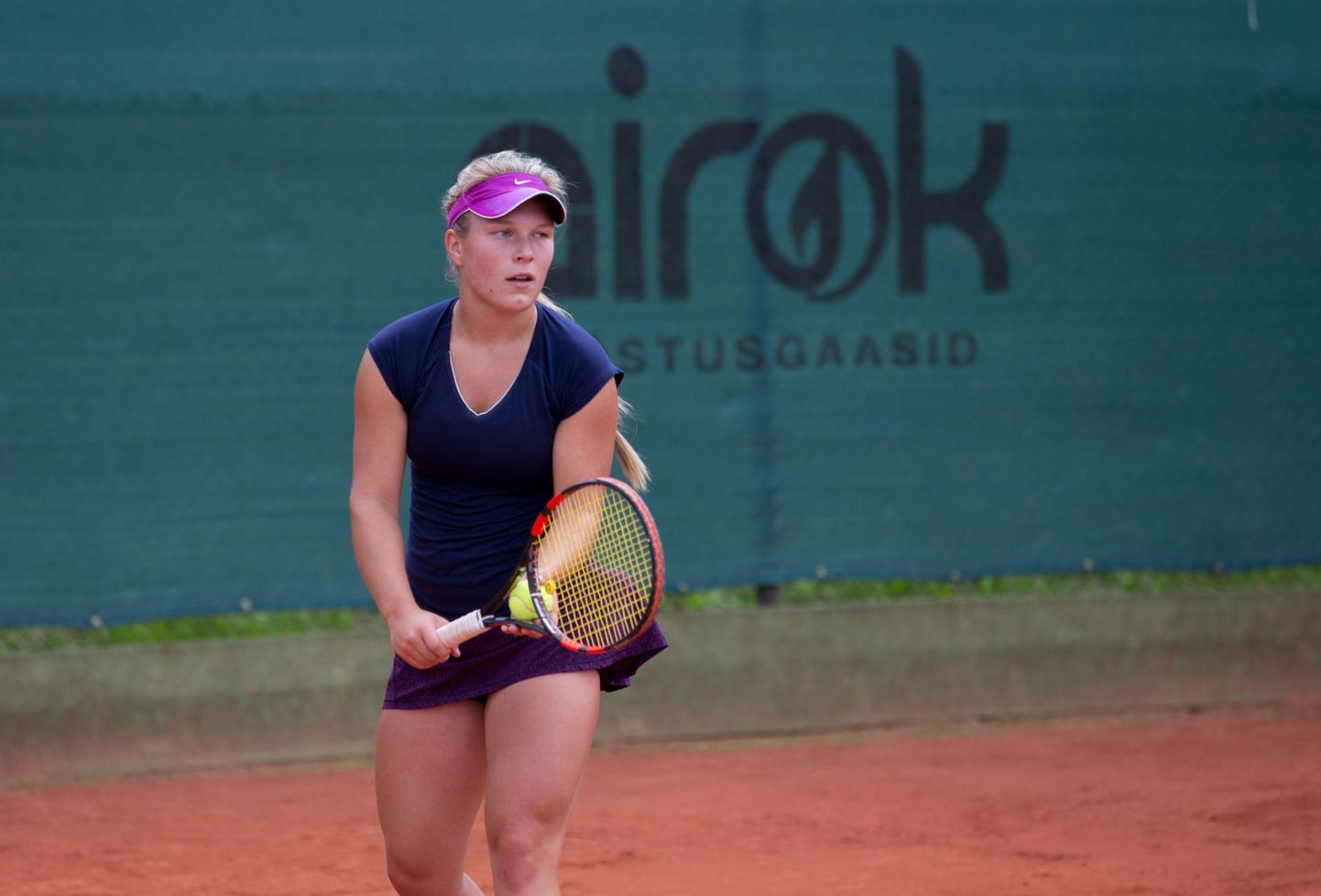 Saara Orav pidi Pärnus peetaval turniiril teises ringis alla vanduma lätlanna Margarita Ignatjevale.