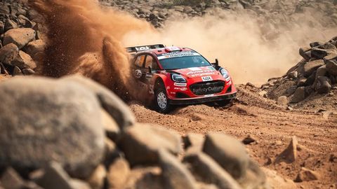 Sesko in Francis vodilna posadka po dveh hitrostnih preizkušnjah v Savdski Arabiji