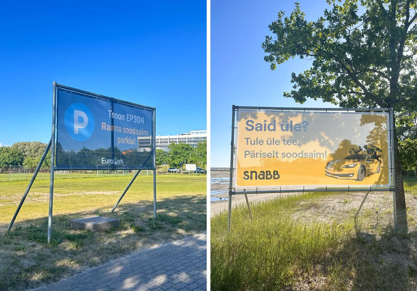 Ületeenaabritest parklad võistlevad kliendi tähelepanu eest, pakkudes soodsamat hinda.