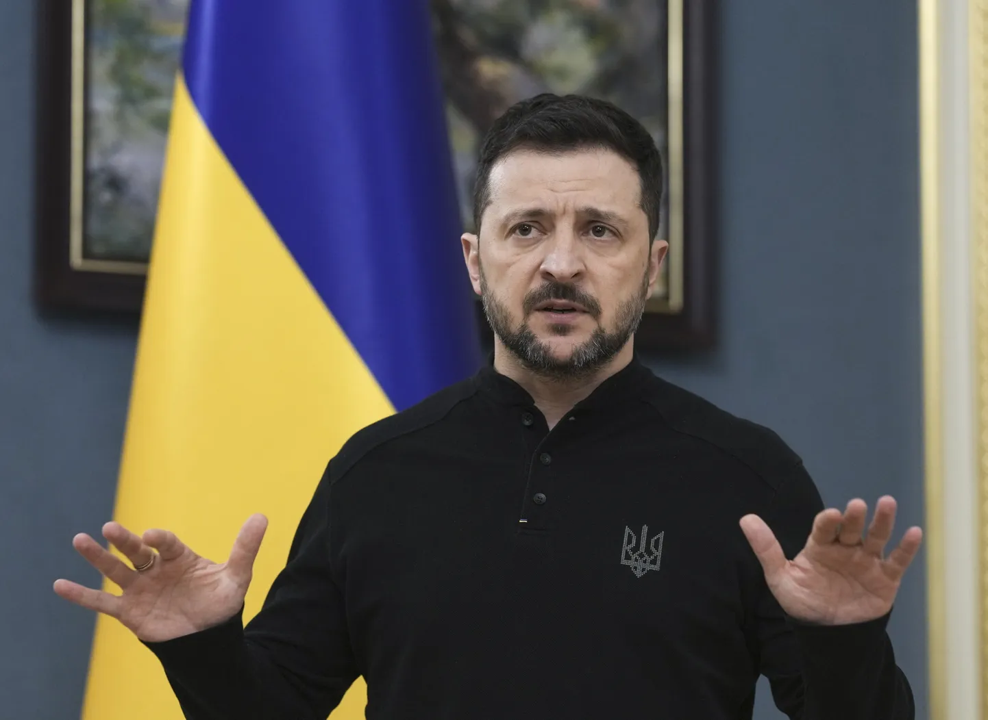 Ukraina president Volodõmõr Zelenskõi.