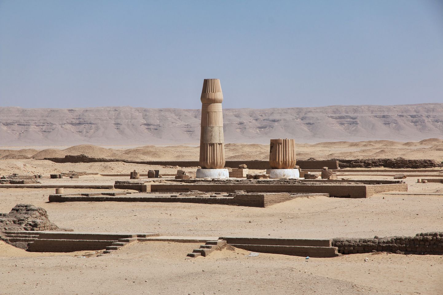 Vana-Egiptuse linna Amarna (tänapäeval Tell el Amarna) varemed