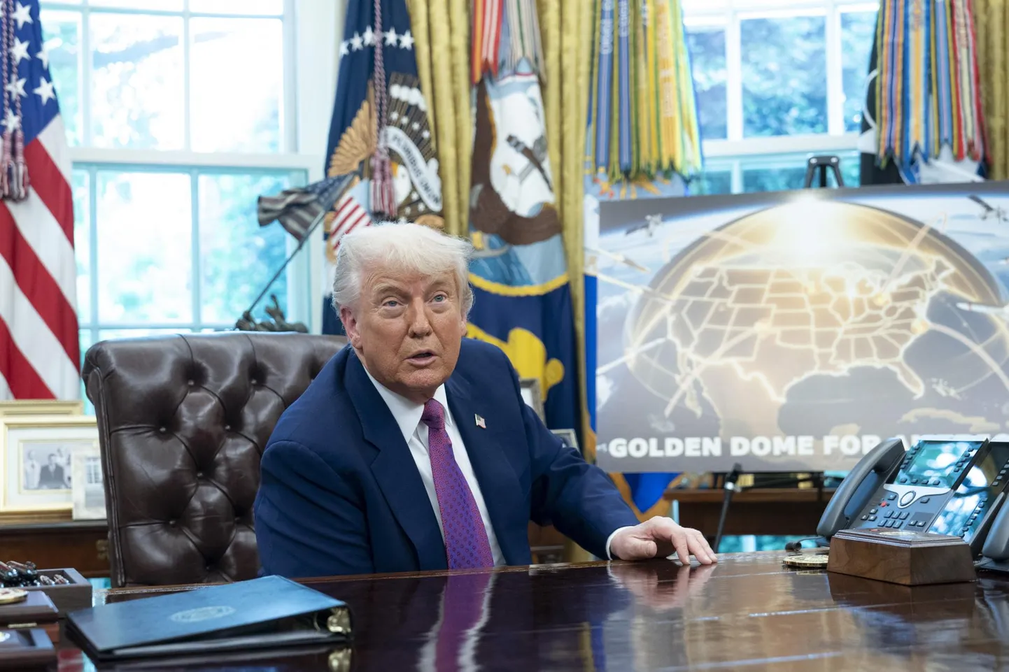 Ameerika Ühendriikide president Donald J. Trump teatas 20. mail koos kaitseminister Pete Hegsethiga, et valis välja ambitsioonika Kuldse Kupli raketitõrjekilbi edasise tee.