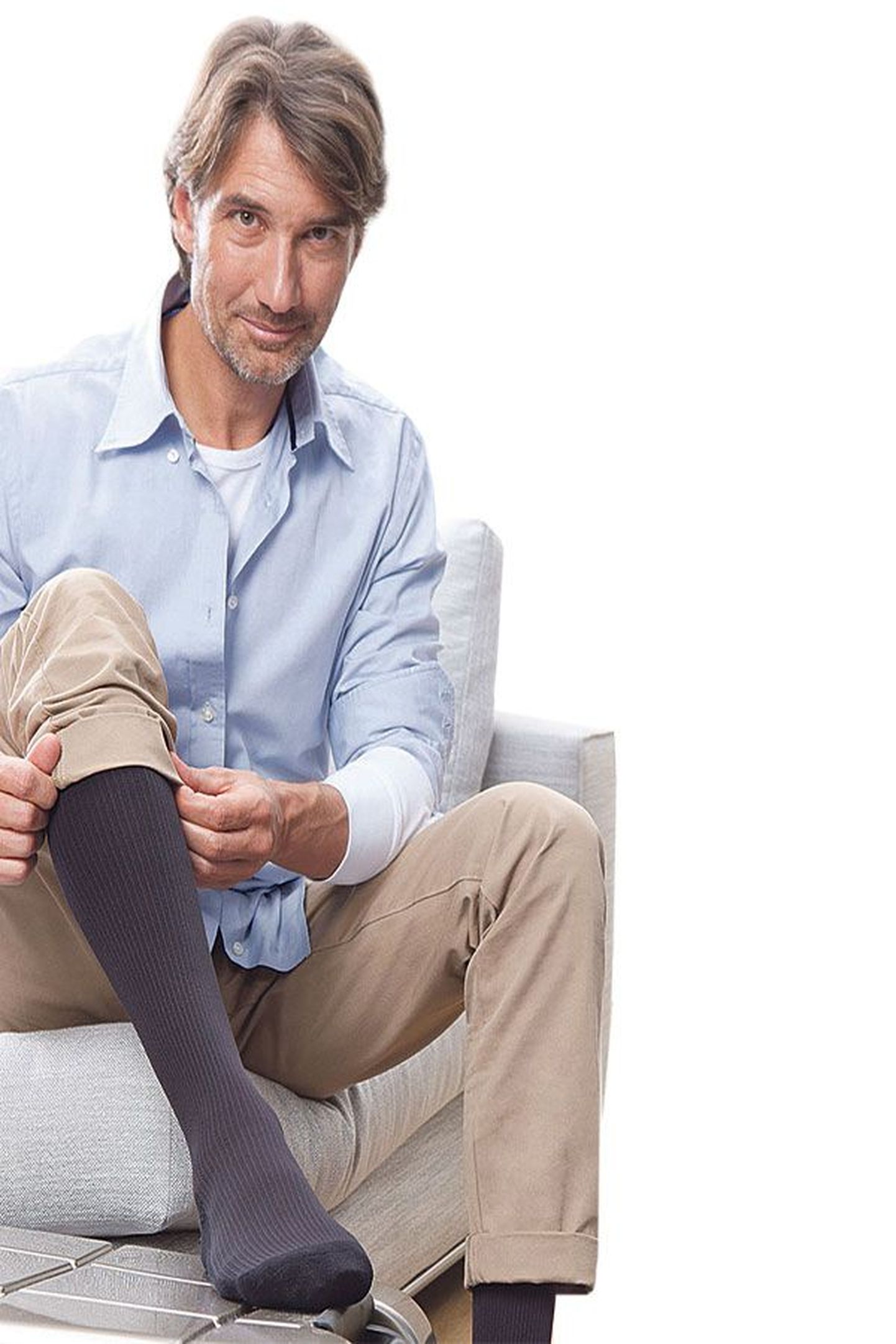 Компрессионные чулки и гольфы – часть 
терапии тромбоза ног.
