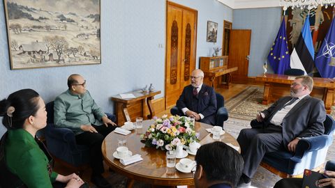 President keskendus suursaadikutega kohtudes digikoostööle ja Ukrainale antava toetuse tugevdamisele