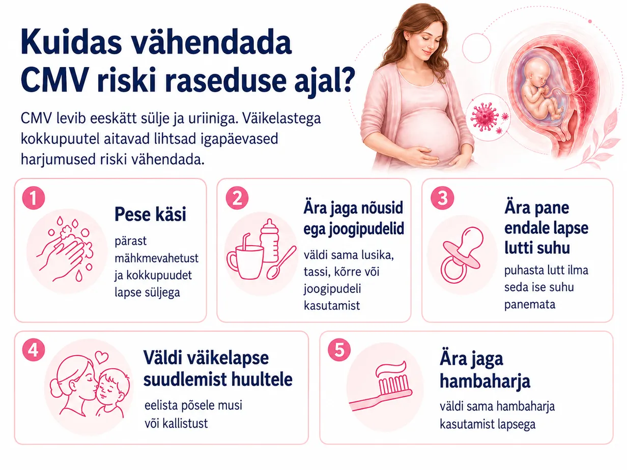 CMV raseduse ajal: varajane teadmine aitab õigel ajal tegutseda