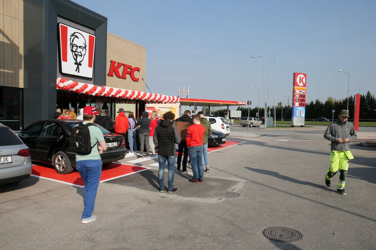 KFC avamine Lõunakeskuses