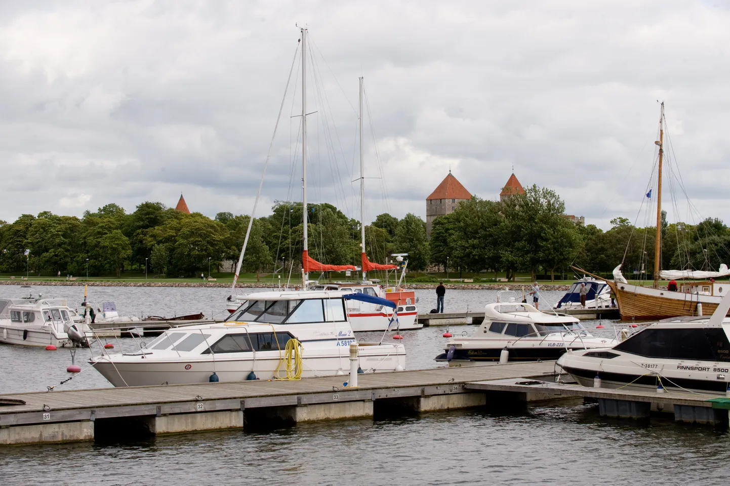 Kuressaare jahisadam.