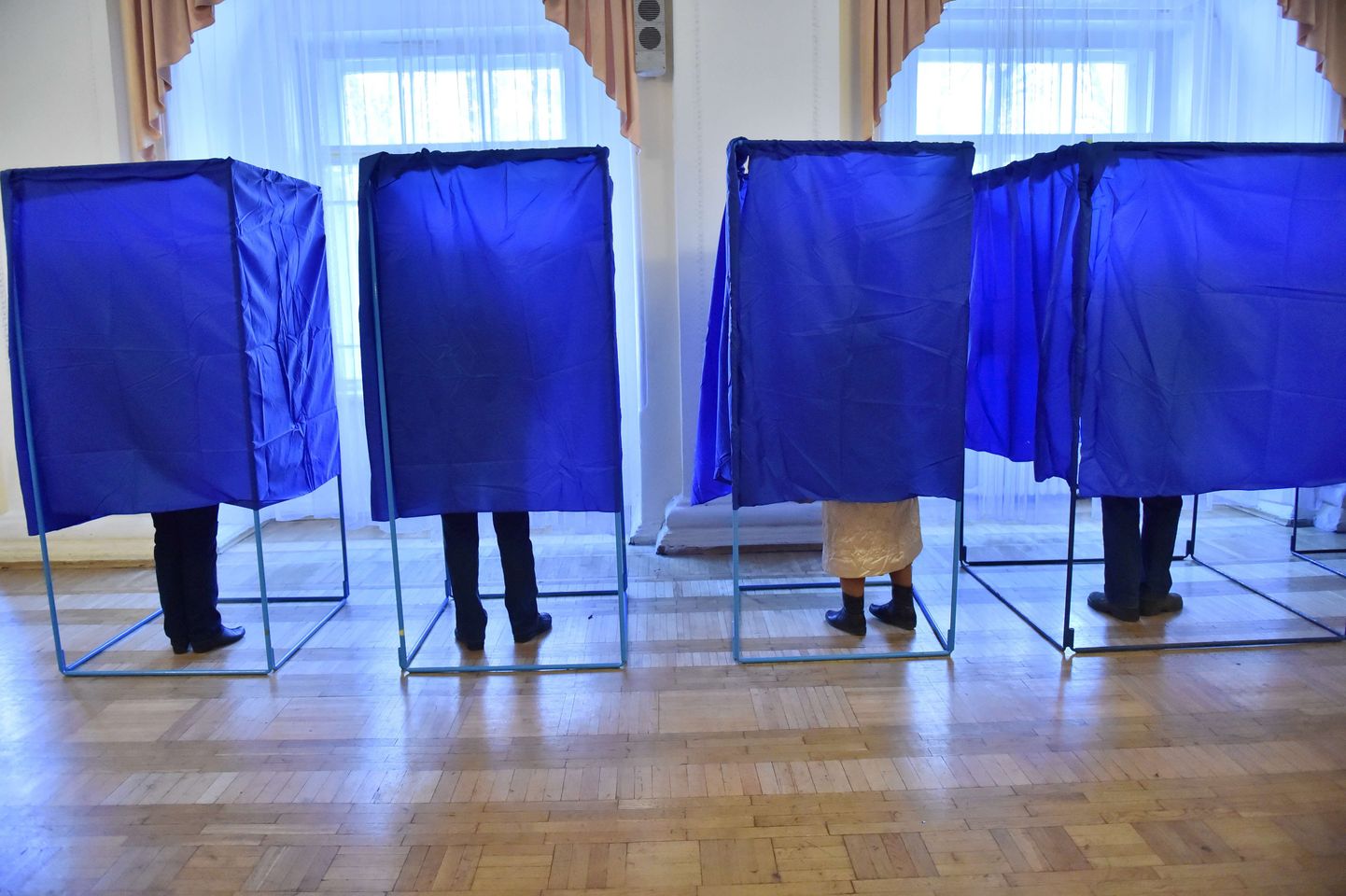 В Эстонии на выборах в Верховную Раду проголосовали 574 гражданина Украины.