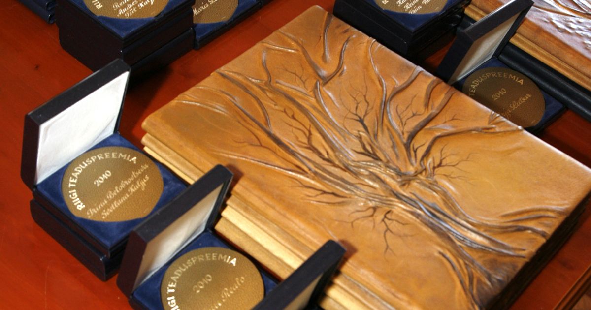 Vaata, kes esitati riigi teaduspreemiate kandidaatideks