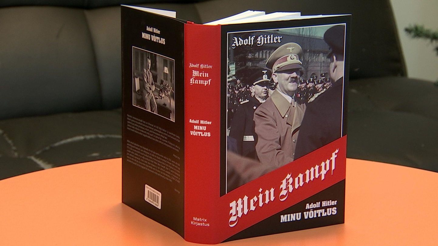 Eesti raamatupoed kardavad müügilettidele tuua Adolf Hitleri raamatut «Mein Kampf». 