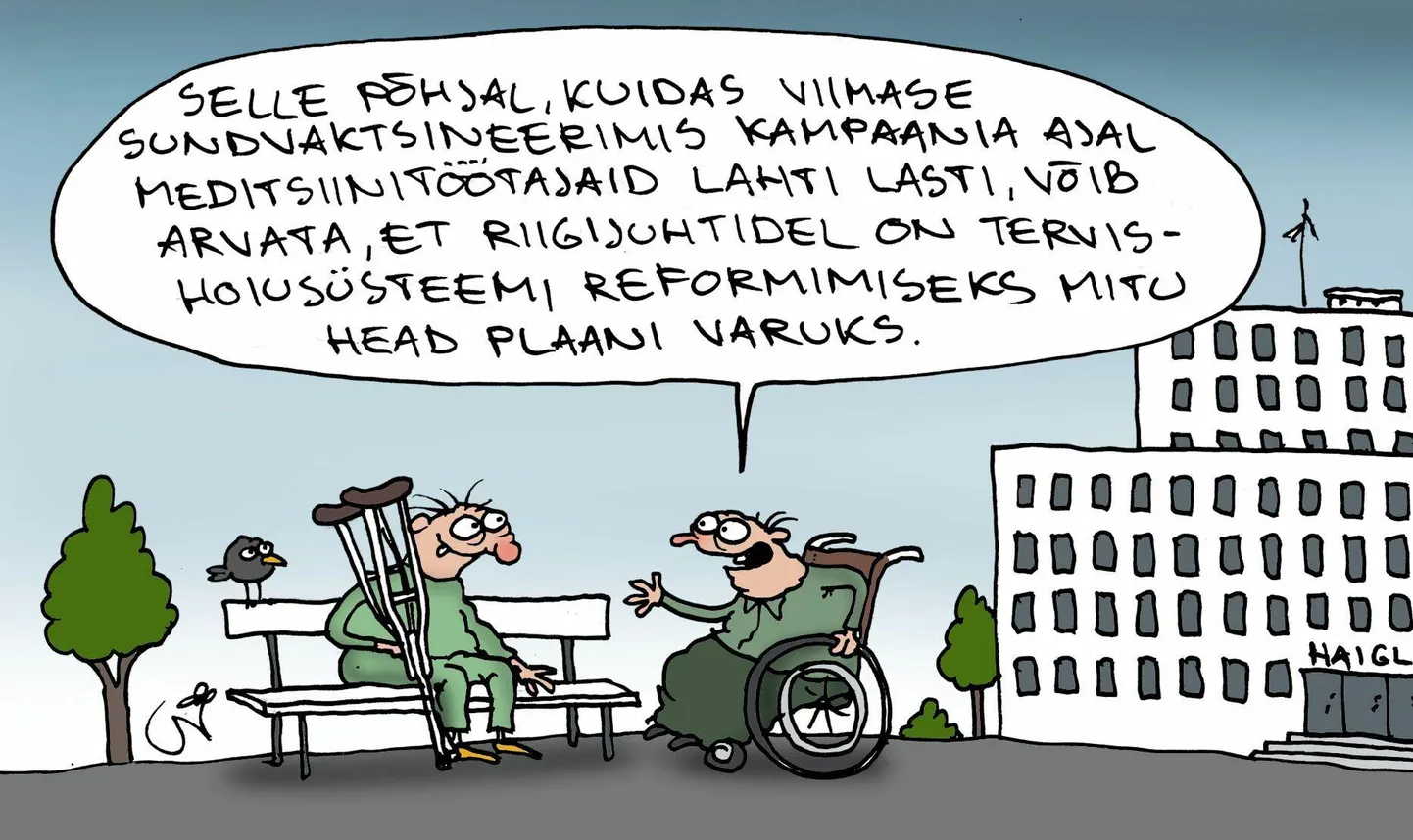 Urmas Nemvalts joonistab. FOTO: Urmas Nemvalts