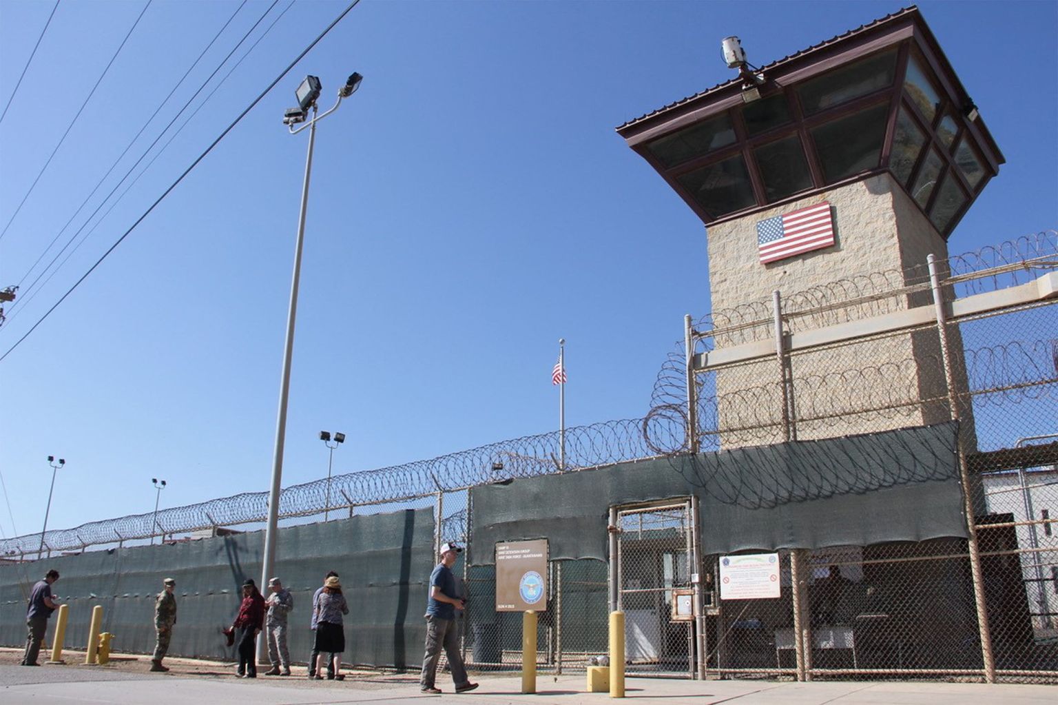 USA Guantánamo mereväebaasis asuv vangilaager.