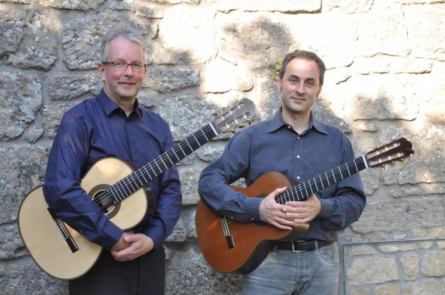 В субботу в Йыхвиском концертном доме - дуэт гитаристов Донато Д'Антонио (Италия) и Тийта Петерсона.