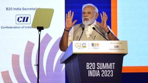 Modi: India teeb ettepaneku võtta Aafrika Liit G20 alaliseks liikmeks