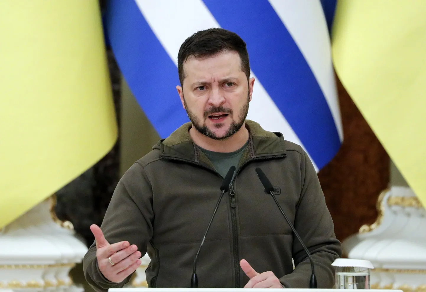 Ukraina president Volodõmõr Zelenskõi.