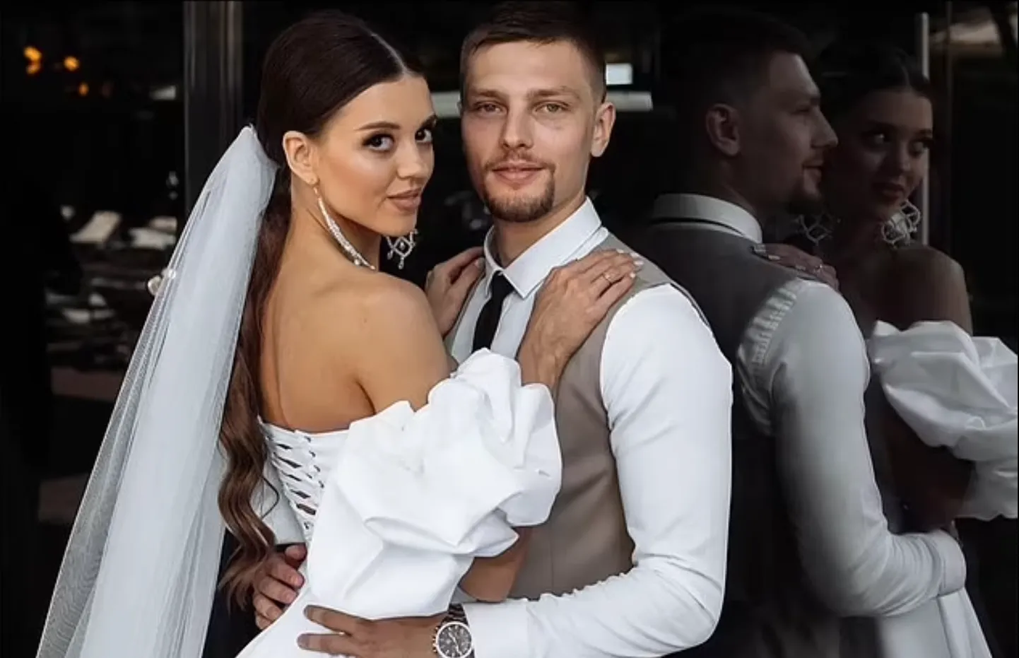 Mila Tšernetskaja ja tema abikaasa Bogdan.