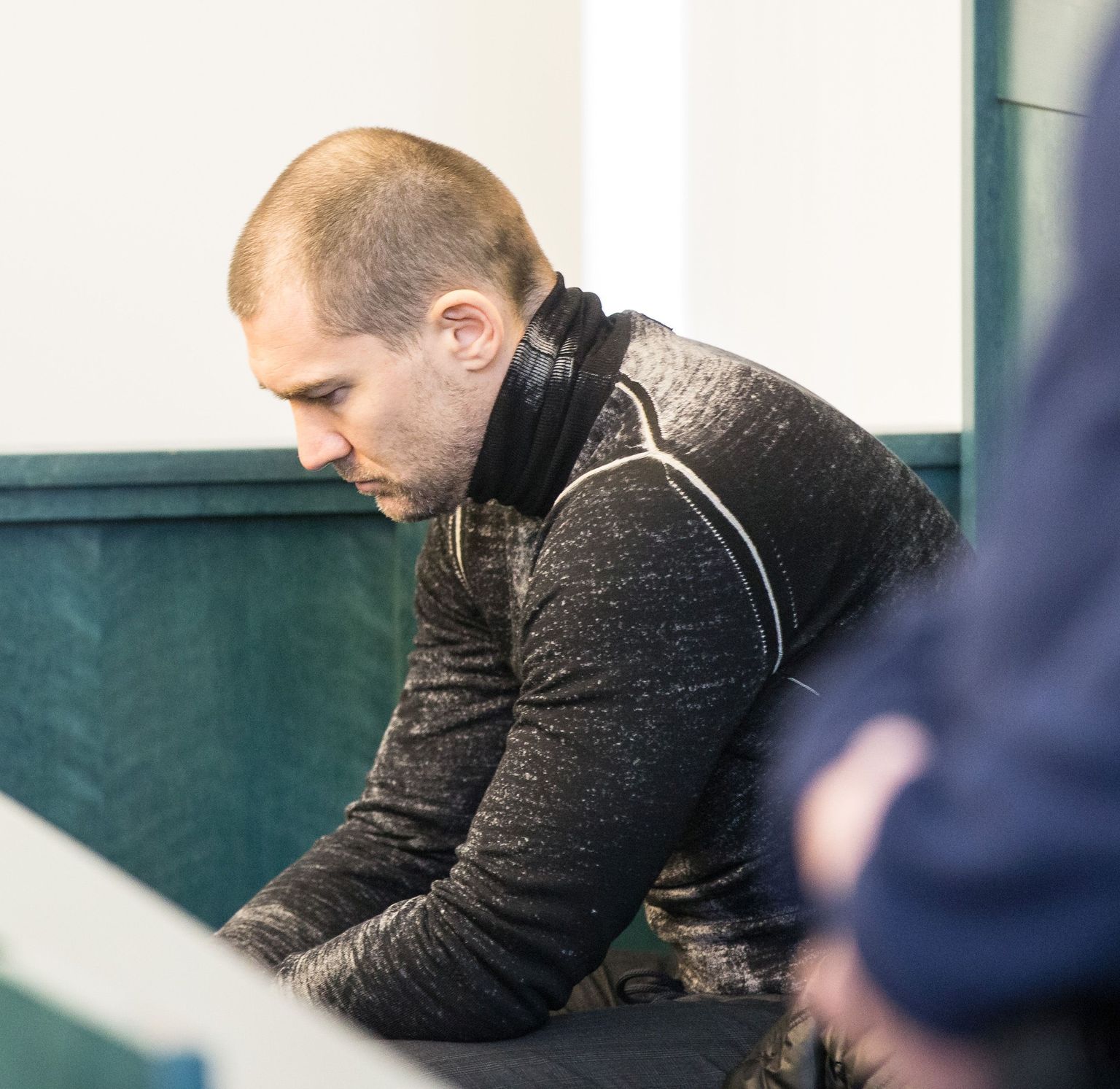 Tarankovi tapmises süüdistatav Juri Vorobei kohtus.