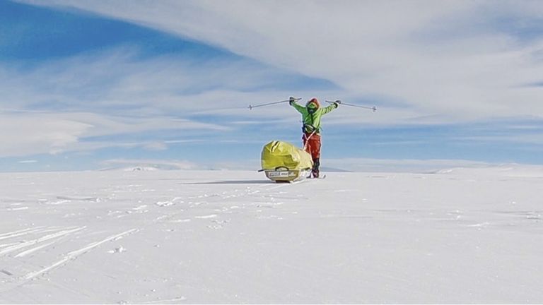 Oregonist Portlandist pärit Colin O'Brady läbis Antarktise üksinda ja välise abita