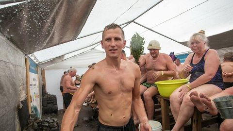Linnapea kiitis saunafestivali, volikogu oli samal ajal sõnatu