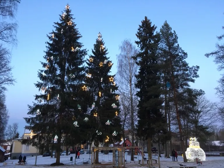 Otepää jõulupuu, 2019.