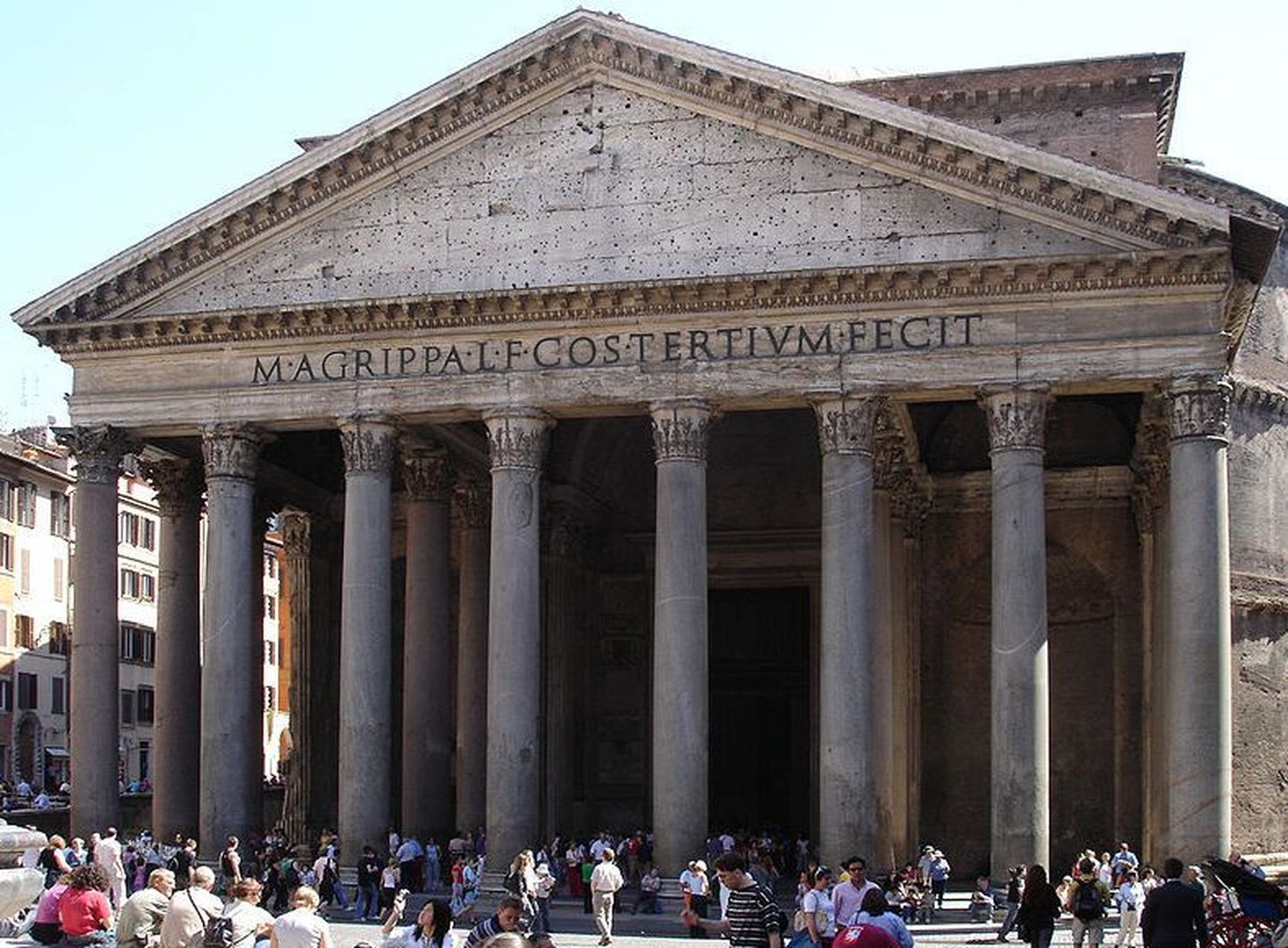 Rooma Pantheoni välisvaade