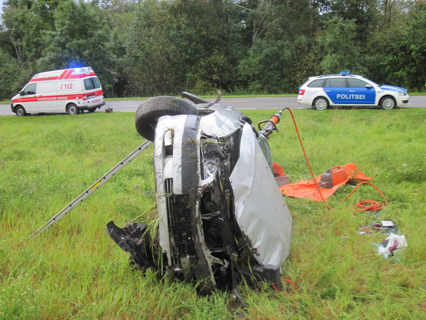 Raske õnnetus Saaremaal.