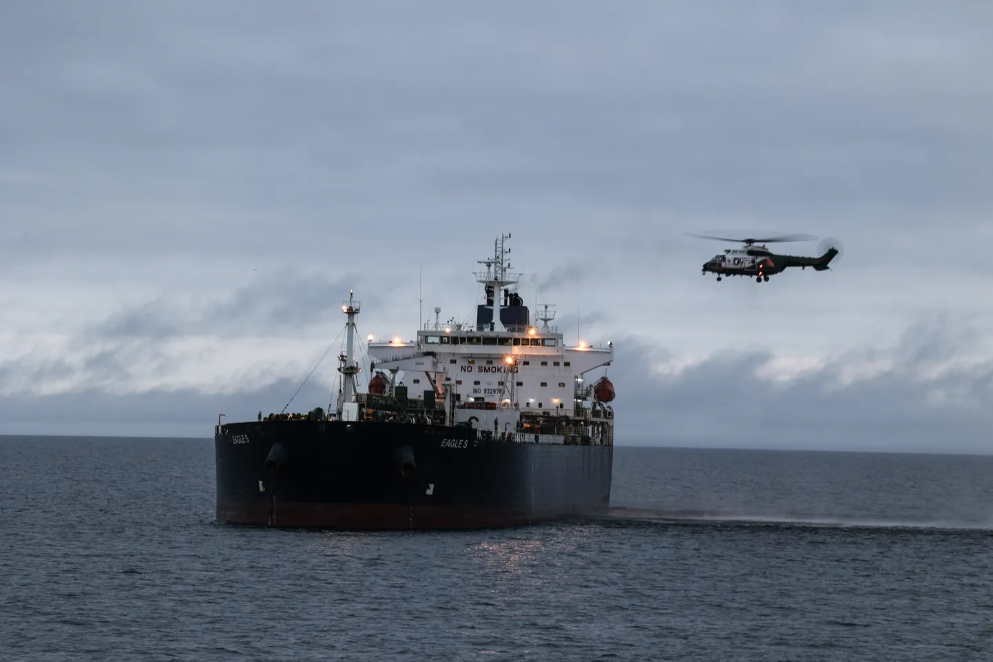 Soome helikopter Eagle S-i kohal 28. detsembril 2024. a.