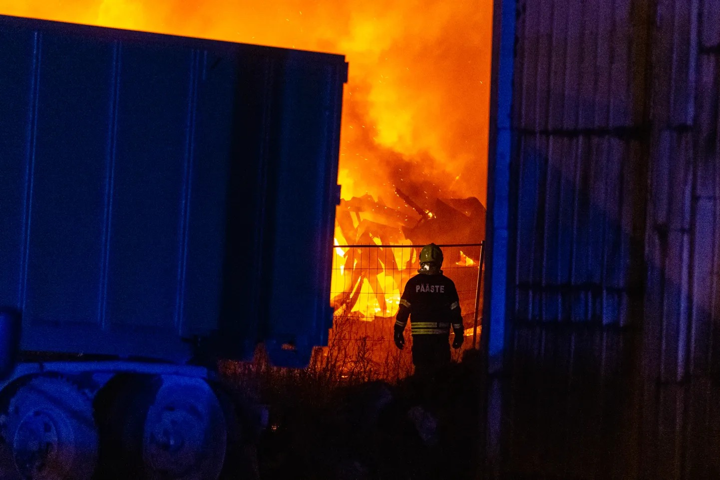 Tulekahju Lasnamäe