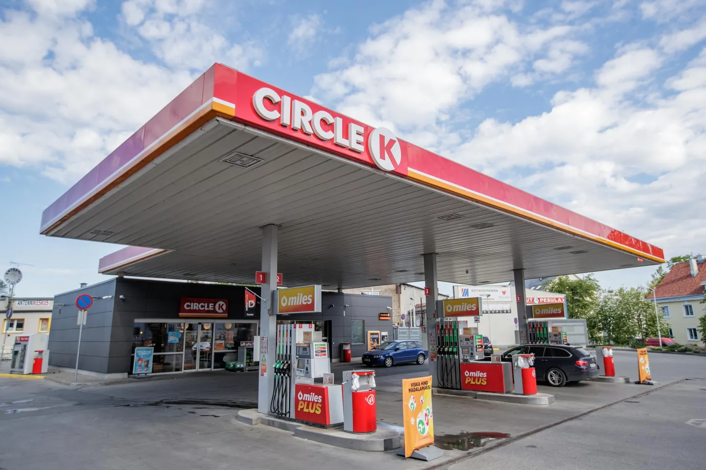 Circle K tankla.