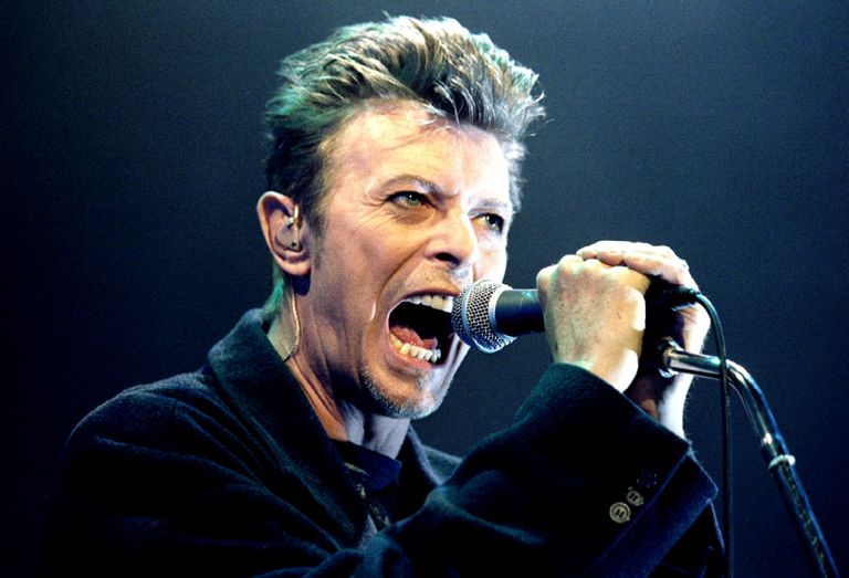 Briti popstaar David Bowie .