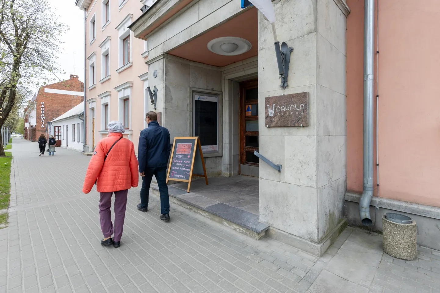 Sakala keskus Viljandis. Pilt on illustratiivne