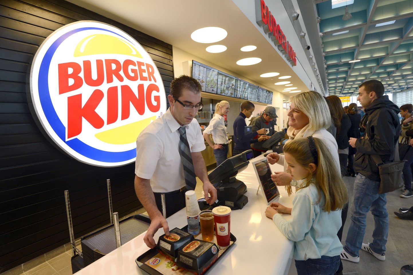 Burger King Marseille' lennujaamas.