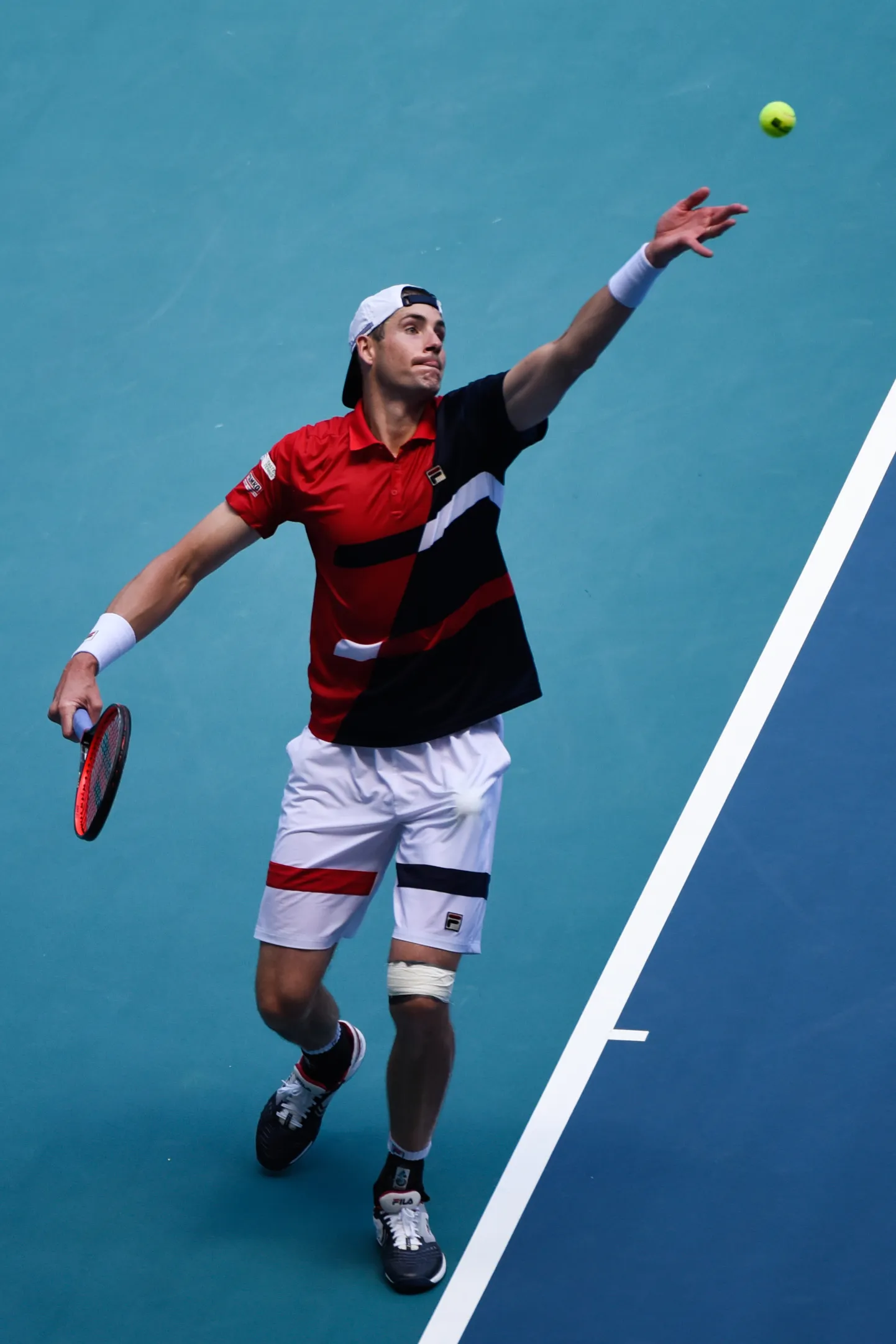 John Isner on põrutanud Miami turniiril juba 98 pallinguässa