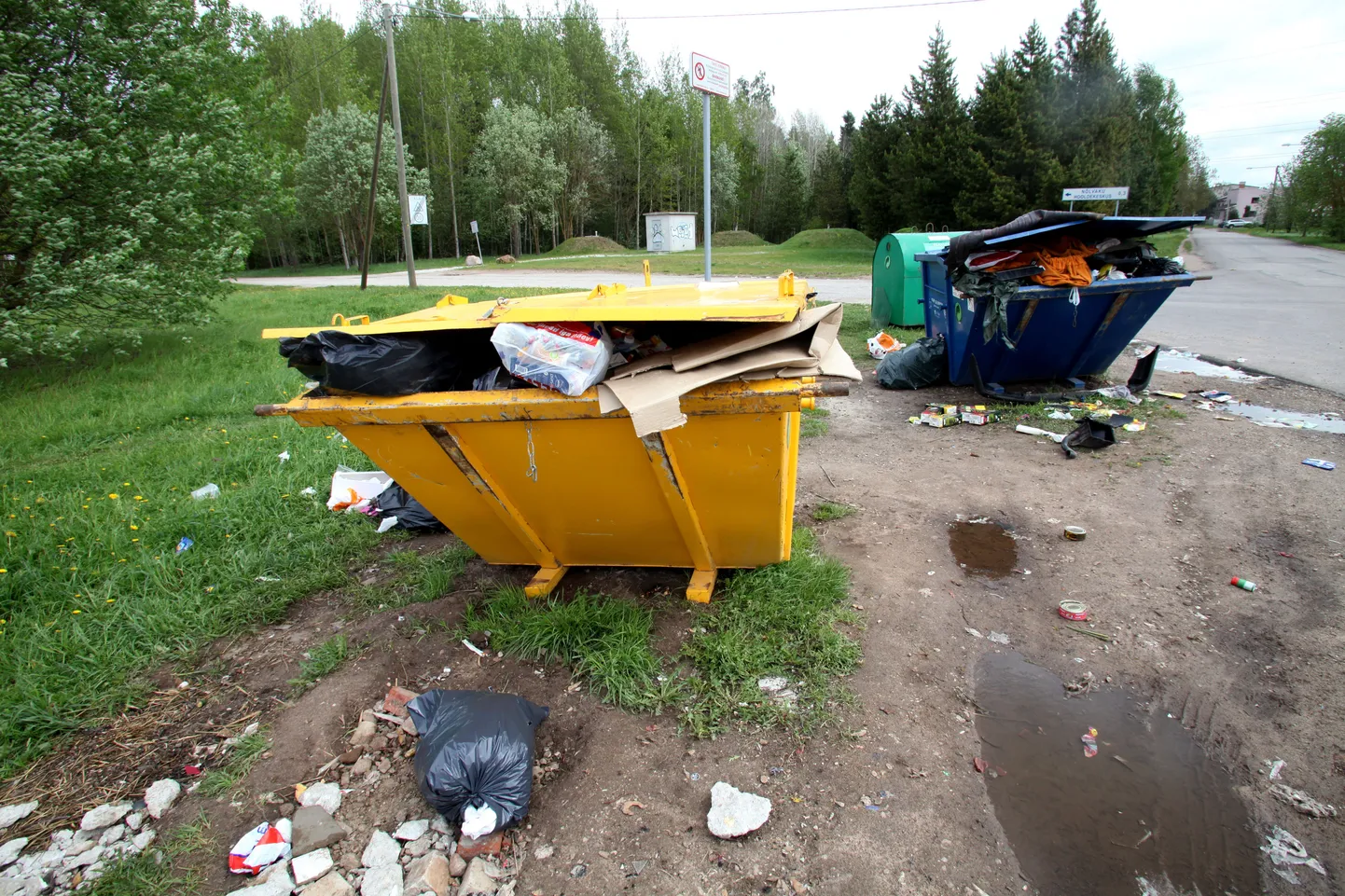 Ühe Tartu keskkonnaprobleemina tõstatavad linlased uuringus kindlasti üleajavate pakendikonteinerite küsimuse.
