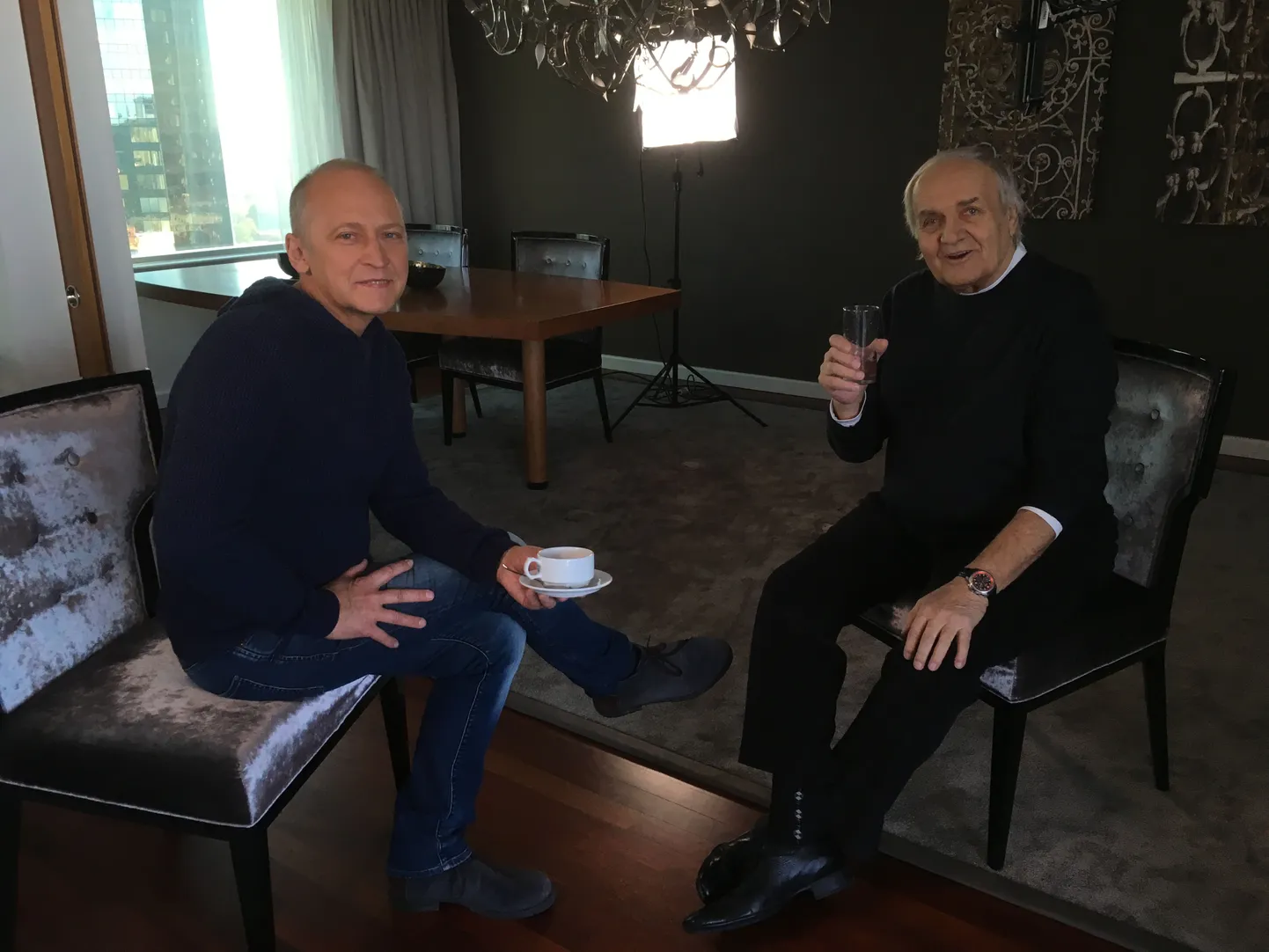 Vahur Kersna ja Mati Talvik telesaates "Talvik, Eesti televisioonist" (2017)