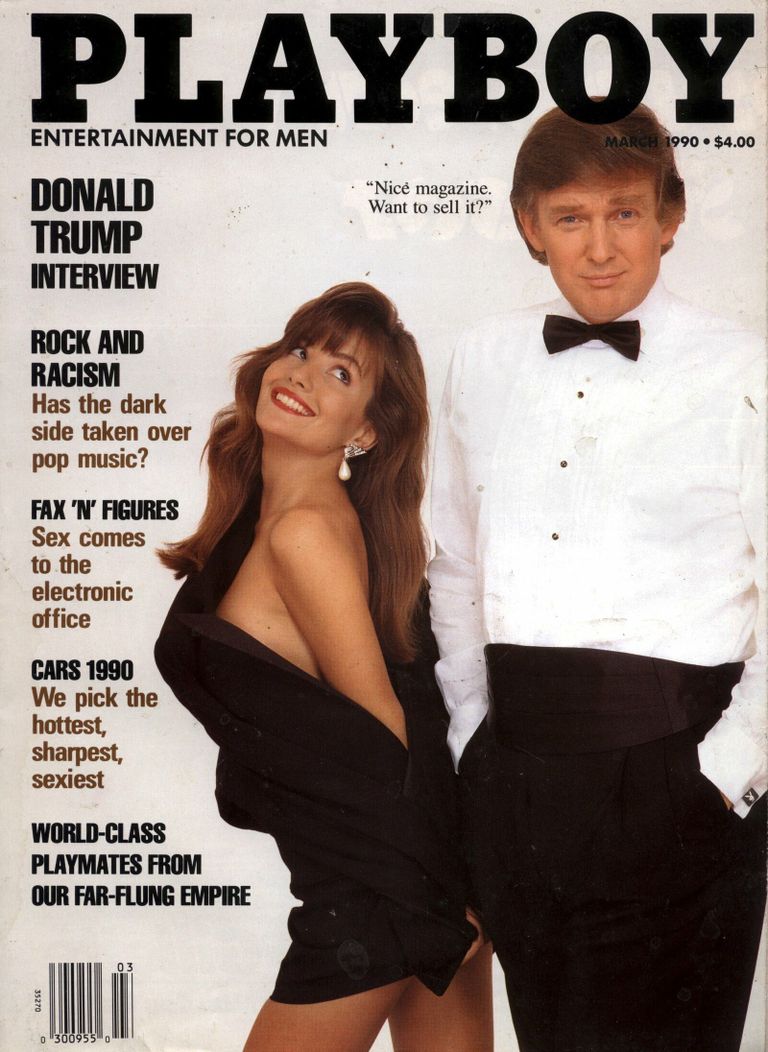 Donald Trump 1990. aasta Playboy märtsinumbri kaanel