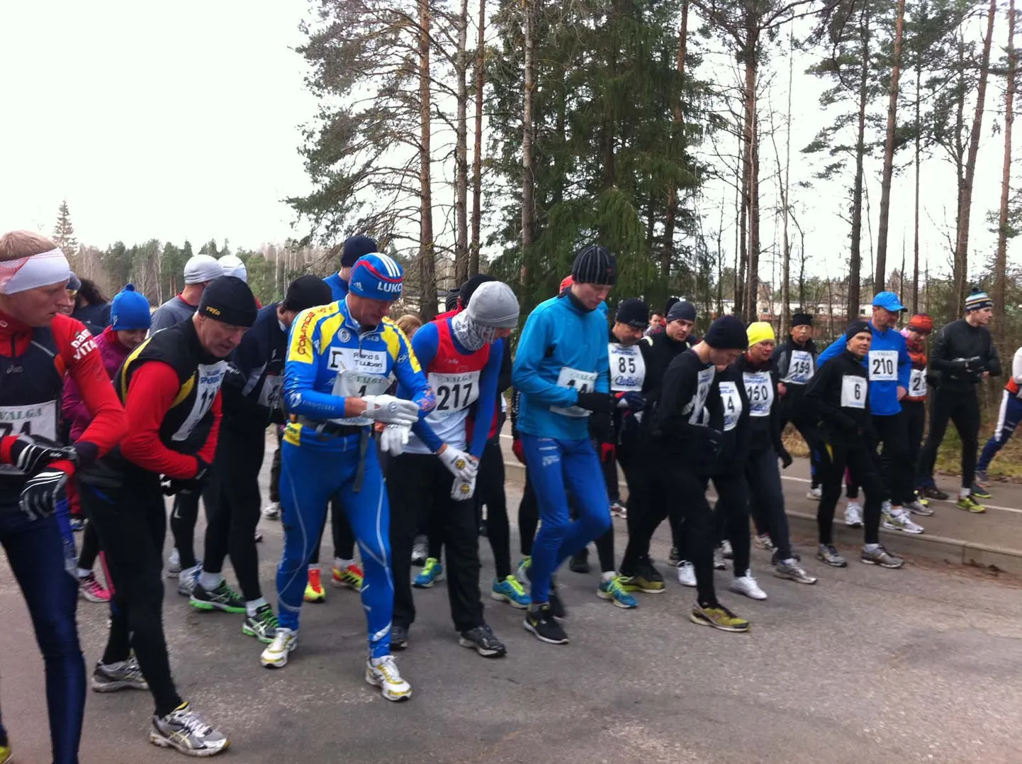 Mardijooks tõi rajale 40 liikumishuvilist.