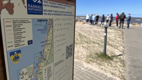 UUS KOGEMUS ⟩ Rannakülade audiogiidid toetavad erivajadustega rändajaid