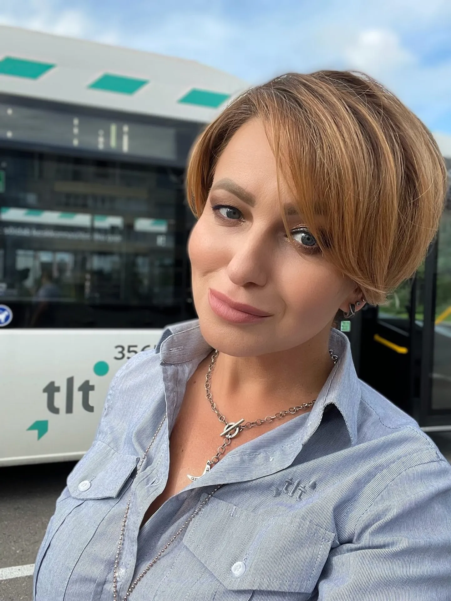 Bussijuht Irina.